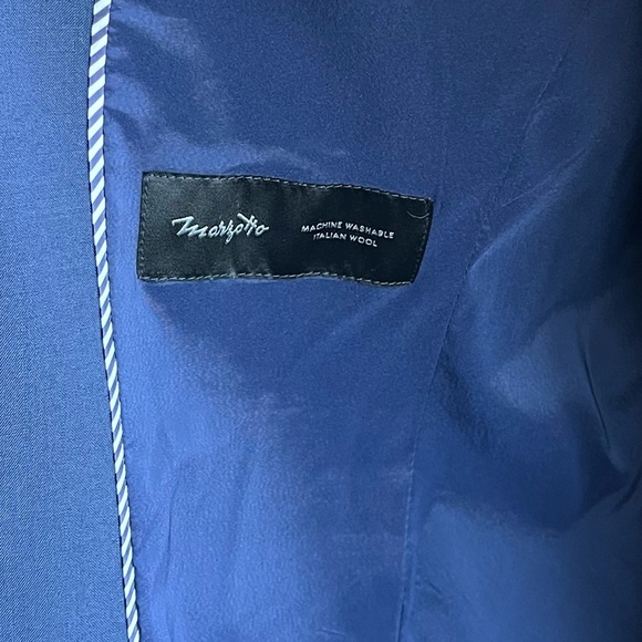 BANANA REPUBLIC Navy Blue Women’s Blazer Size 10 - Excellent Condition - Picture 8 of 14